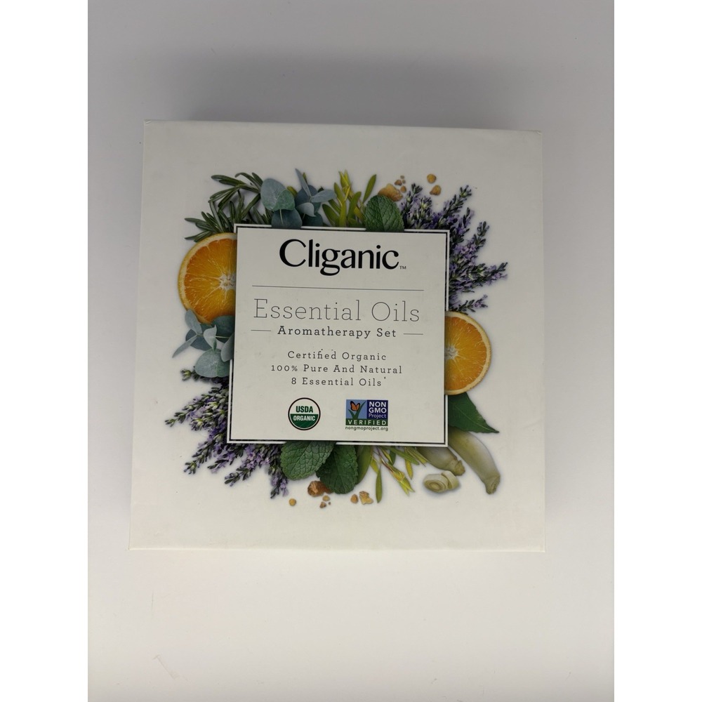 Cliganic Organic Essential Oils Set Natural Aromatherapy Blend USED SEE DETAILS